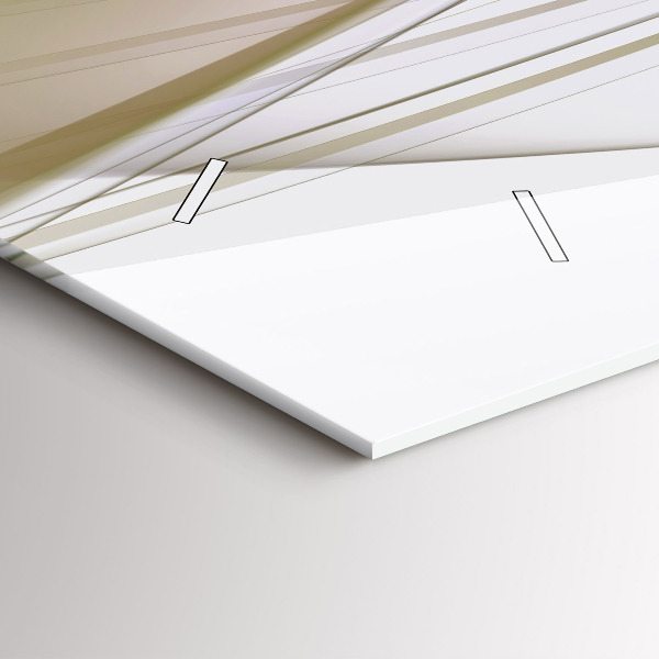 Vízszintes üvegóra Fényes absztrakció