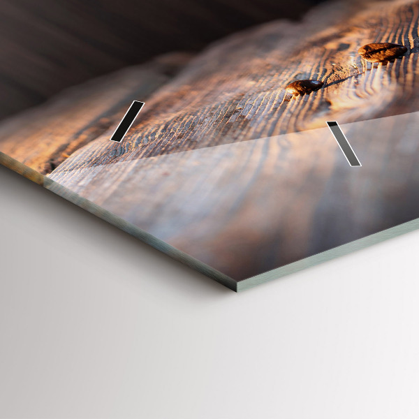 Vízszintes üvegóra Egy csésze kávét