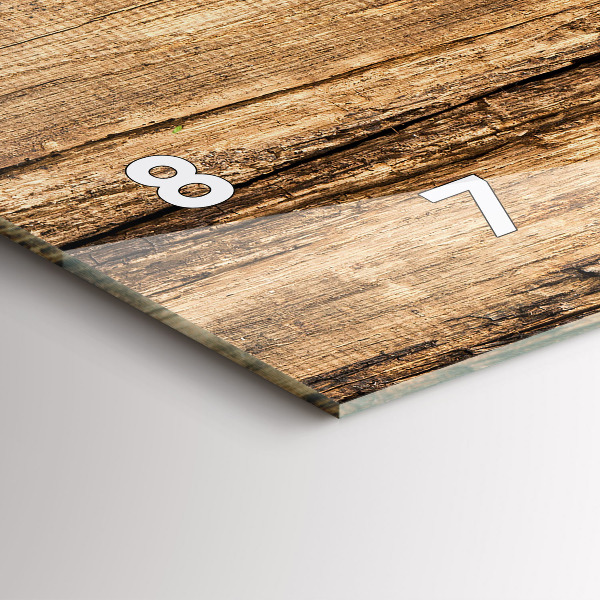 Vízszintes üvegóra Kanál fűszerek