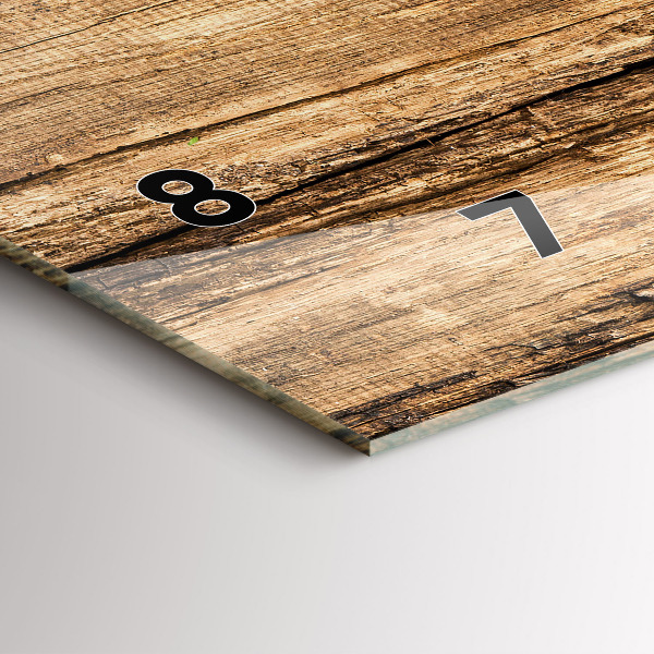 Vízszintes üvegóra Kanál fűszerek