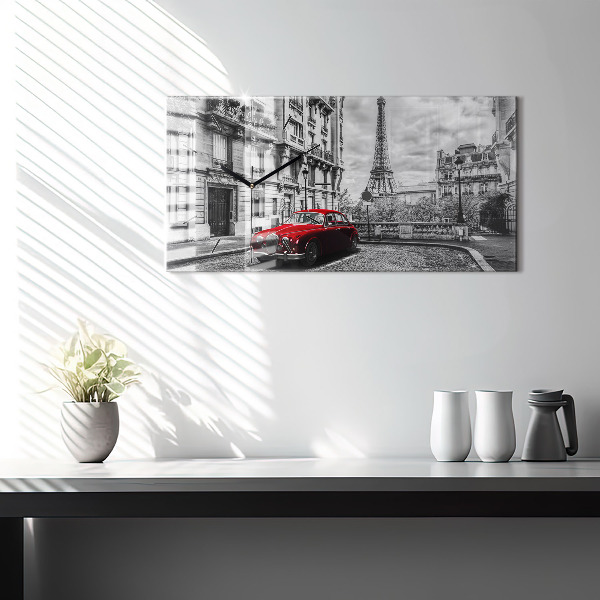 Vízszintes üvegóra Régi autós város