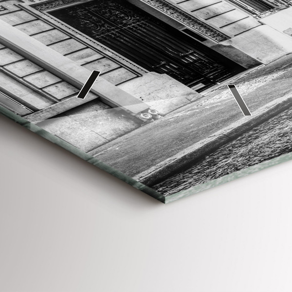 Vízszintes üvegóra Régi autós város