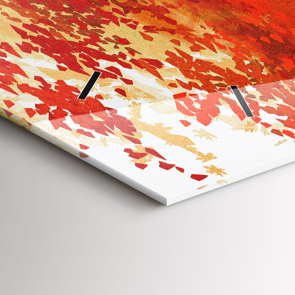 Vízszintes üvegóra Menyasszony ősszel