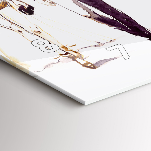 Vízszintes üvegóra Nő és férfi