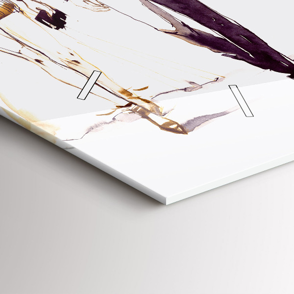 Vízszintes üvegóra Nő és férfi