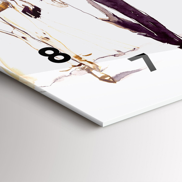 Vízszintes üvegóra Nő és férfi