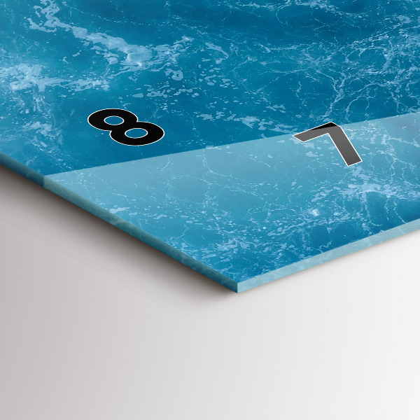 Vízszintes üvegóra Tengervíz