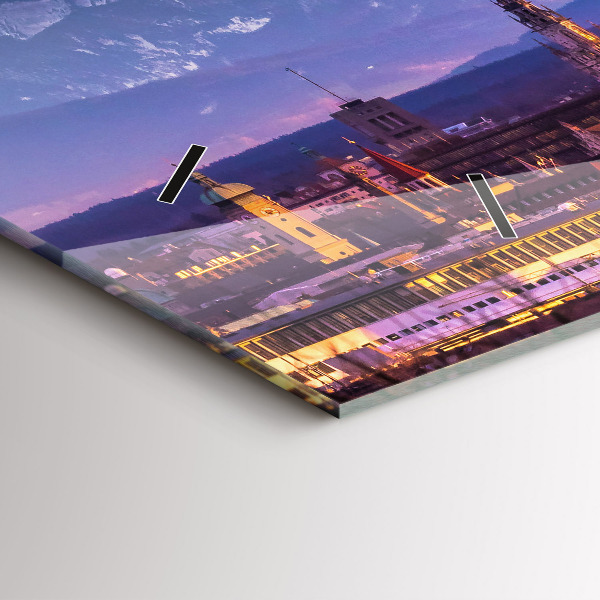 Vízszintes üvegóra Német Alpok München