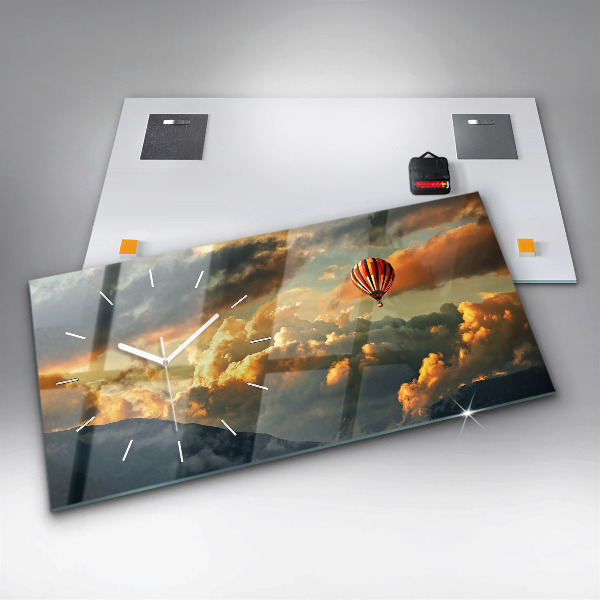 Vízszintes üvegóra Léggömb repülés a felhőkben