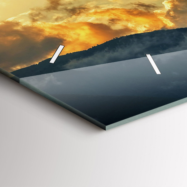 Vízszintes üvegóra Léggömb repülés a felhőkben