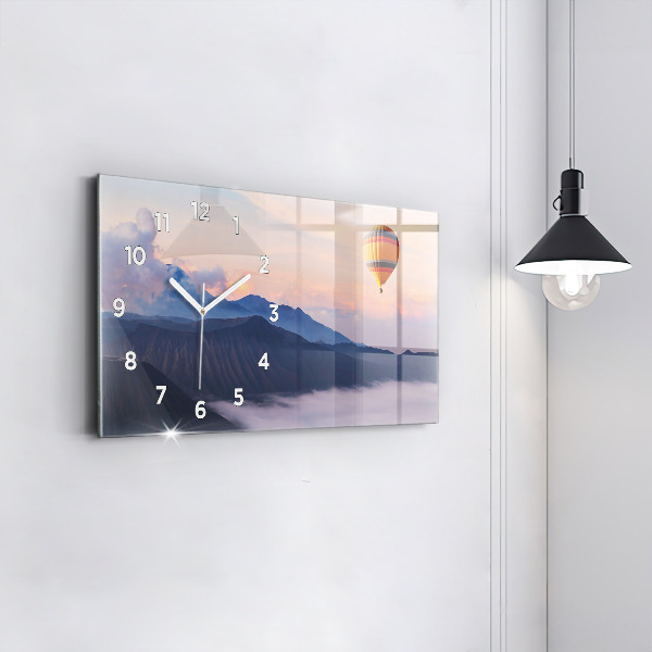 Vízszintes üvegóra Gyönyörű táj