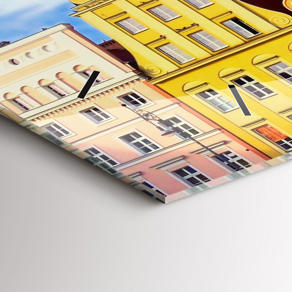 Vízszintes üvegóra Wroclaw - Óváros