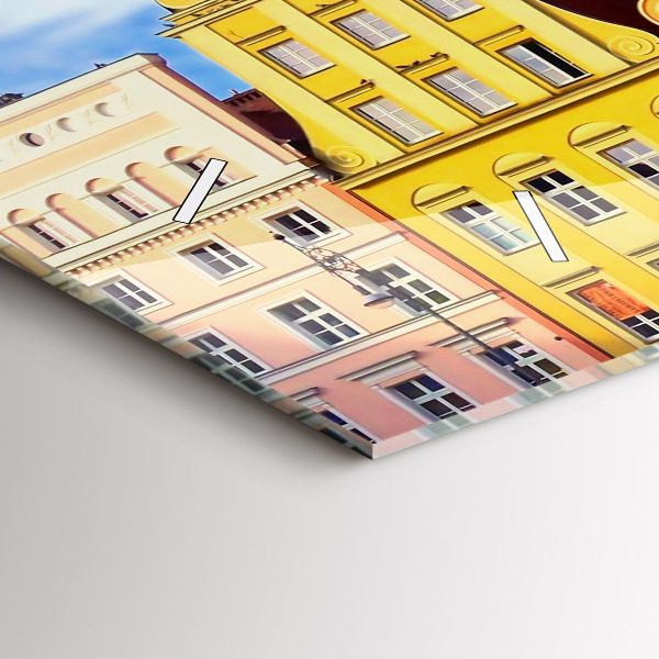 Vízszintes üvegóra Wroclaw - Óváros