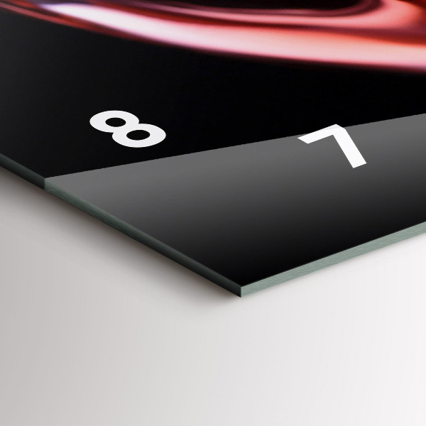 Vízszintes üvegóra Pohár bor