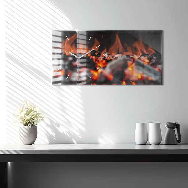 Vízszintes üvegóra Rostély