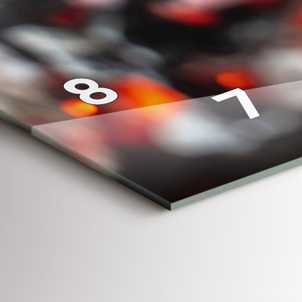 Vízszintes üvegóra Rostély