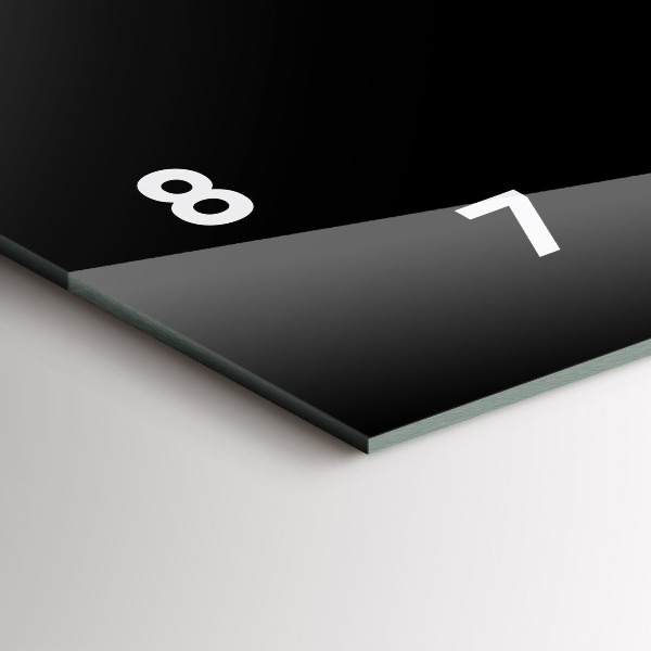 Vízszintes üvegóra Citrom