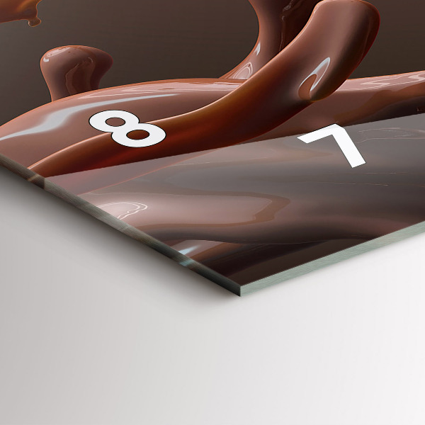 Vízszintes üvegóra Kakaó