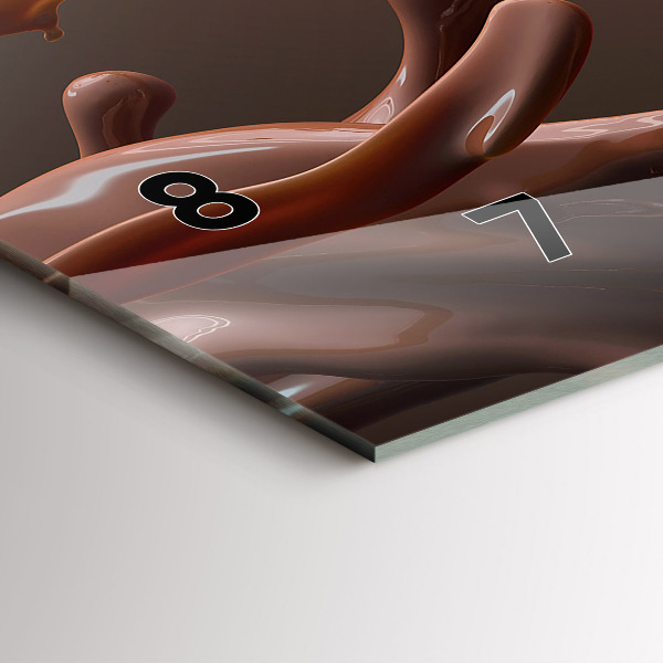 Vízszintes üvegóra Kakaó