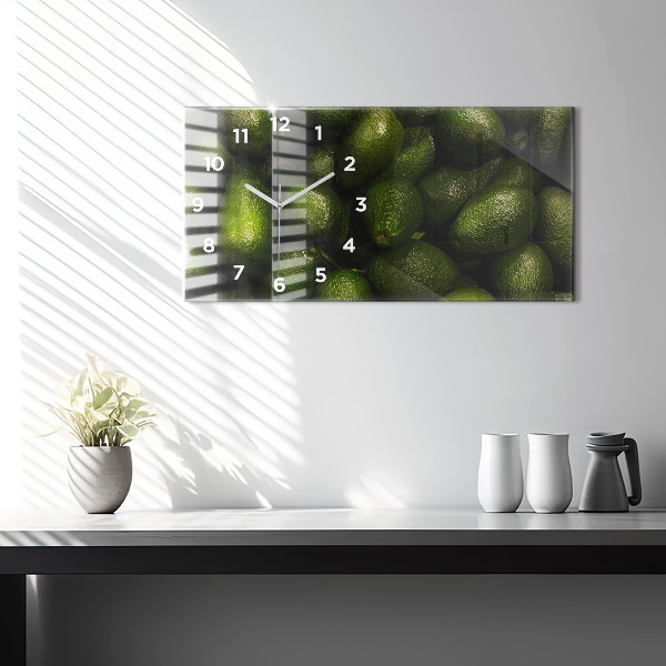 Vízszintes üvegóra Avokádó