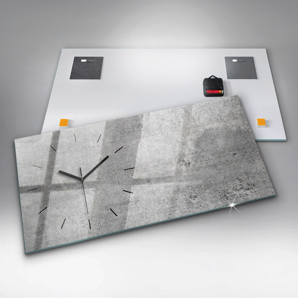 Vízszintes üvegóra Nyers fal