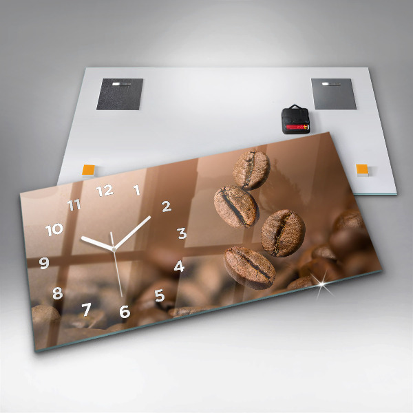 Vízszintes üvegóra Absztrakt színek