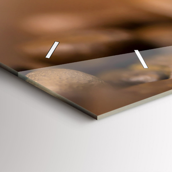 Vízszintes üvegóra Absztrakt színek