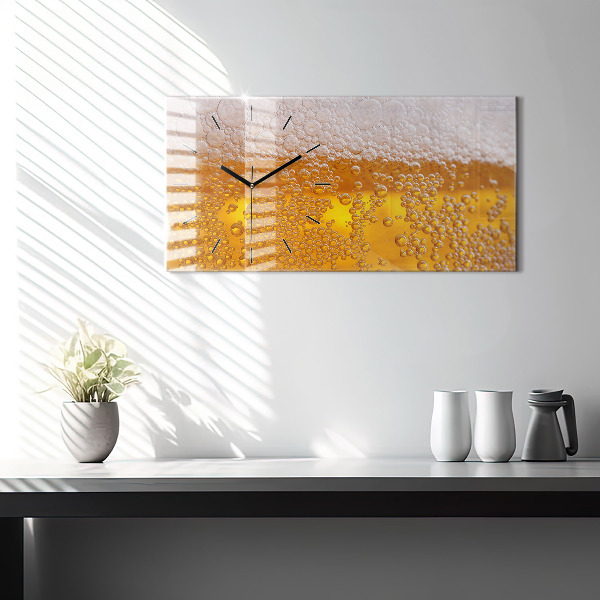 Vízszintes üvegóra Sör