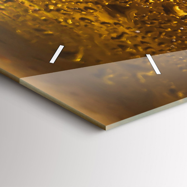 Vízszintes üvegóra Egy korsó sört