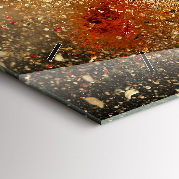 Vízszintes üvegóra Fűszerabsztrakció