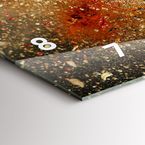 Vízszintes üvegóra Fűszerabsztrakció