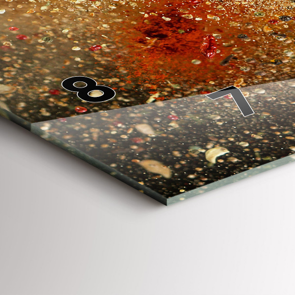 Vízszintes üvegóra Fűszerabsztrakció