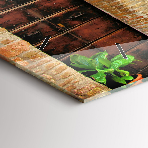 Vízszintes üvegóra Festői utca