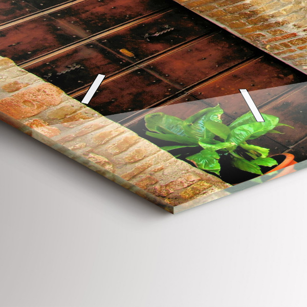 Vízszintes üvegóra Festői utca