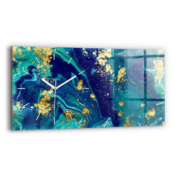 Vízszintes üvegóra Modern absztrakció