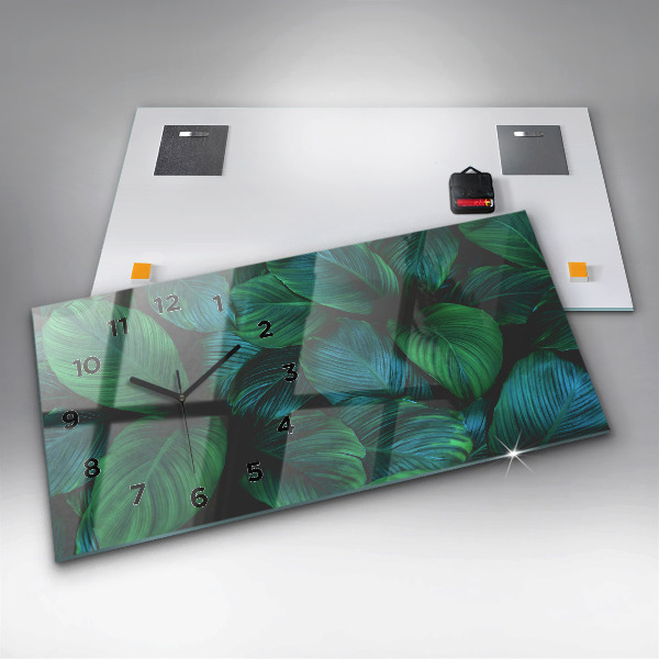 Vízszintes üvegóra A természet levelei