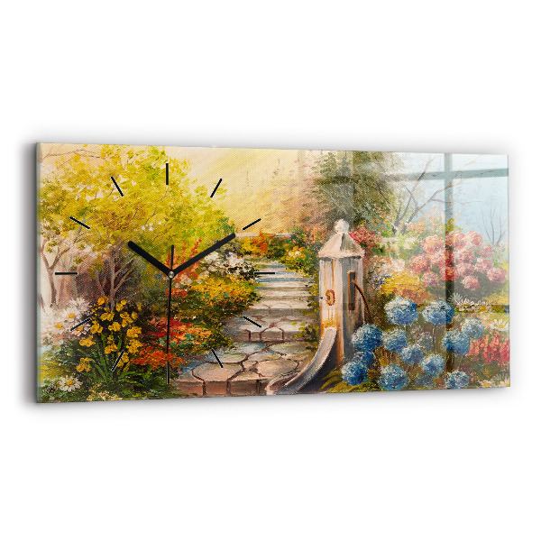 Vízszintes üvegóra Olaj összetétele az erdőben