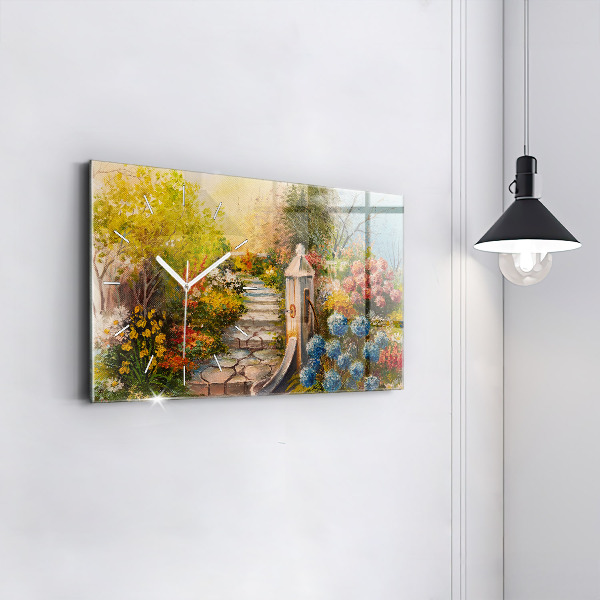 Vízszintes üvegóra Olaj összetétele az erdőben