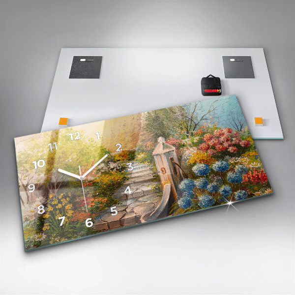 Vízszintes üvegóra Olaj összetétele az erdőben