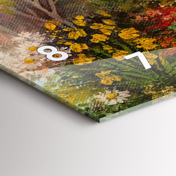 Vízszintes üvegóra Olaj összetétele az erdőben