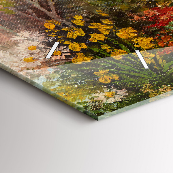 Vízszintes üvegóra Olaj összetétele az erdőben