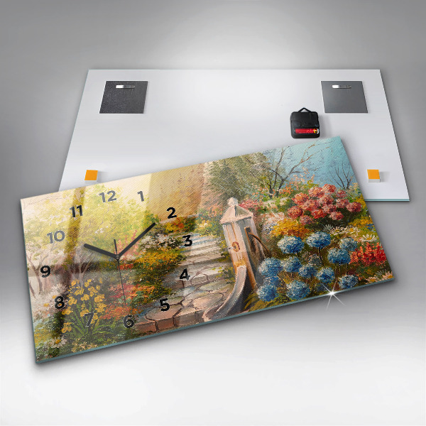 Vízszintes üvegóra Olaj összetétele az erdőben