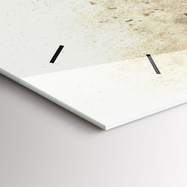 Vízszintes üvegóra Absztrakt emberek homok