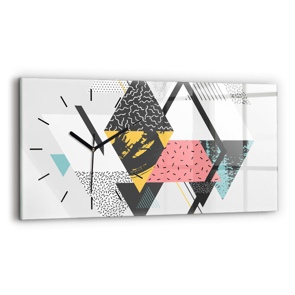 Vízszintes üvegóra Geometriai minta