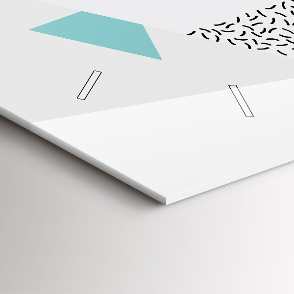 Vízszintes üvegóra Geometriai minta