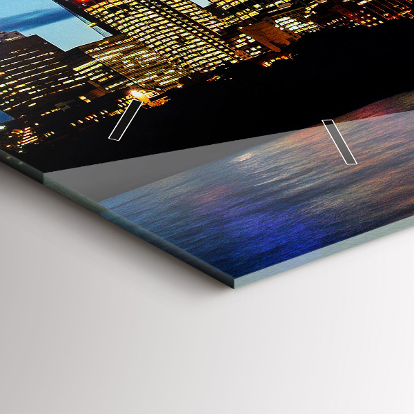 Vízszintes üvegóra Sydney az Este