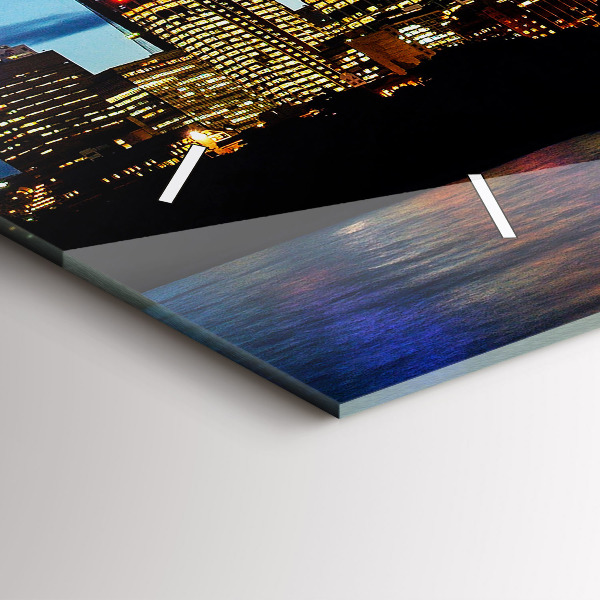 Vízszintes üvegóra Sydney az Este