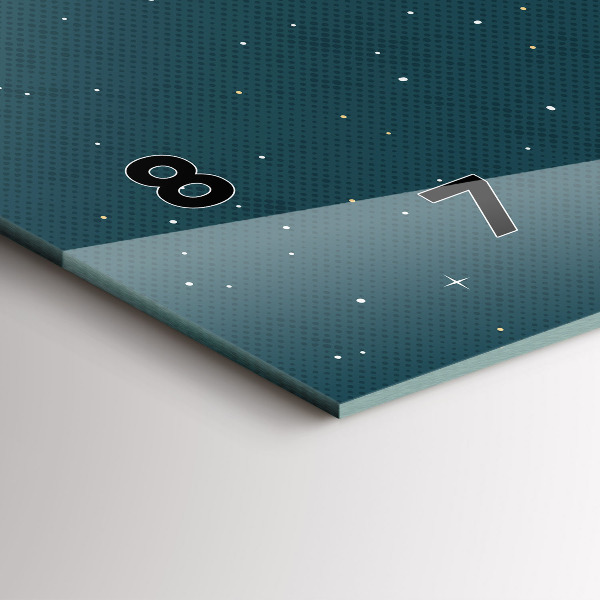 Vízszintes üvegóra A gyerekek képzelete