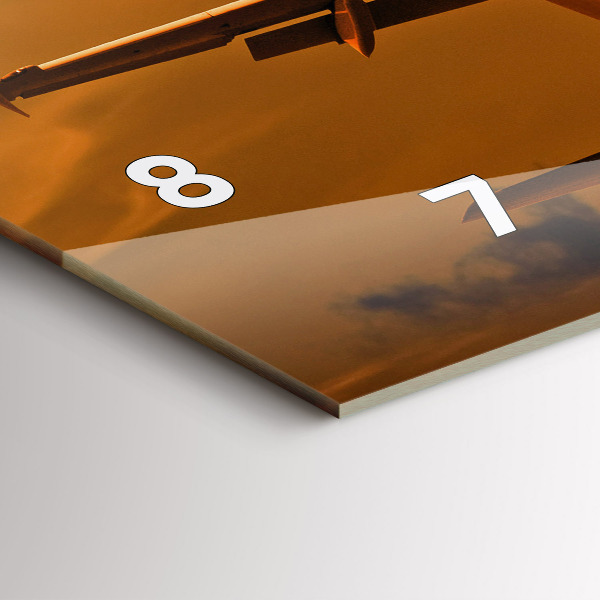 Vízszintes üvegóra Utazás repülővel