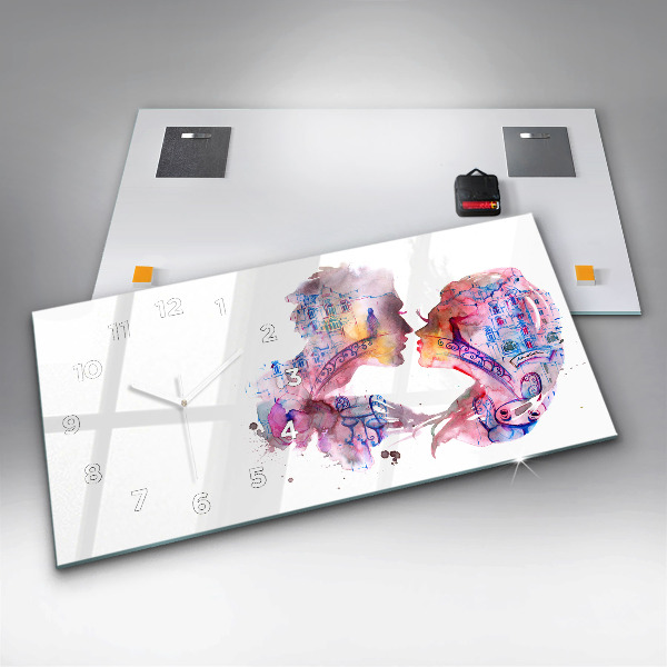 Vízszintes üvegóra Két test egy lélek